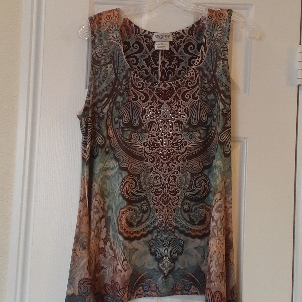 Studded Hanky Top XL